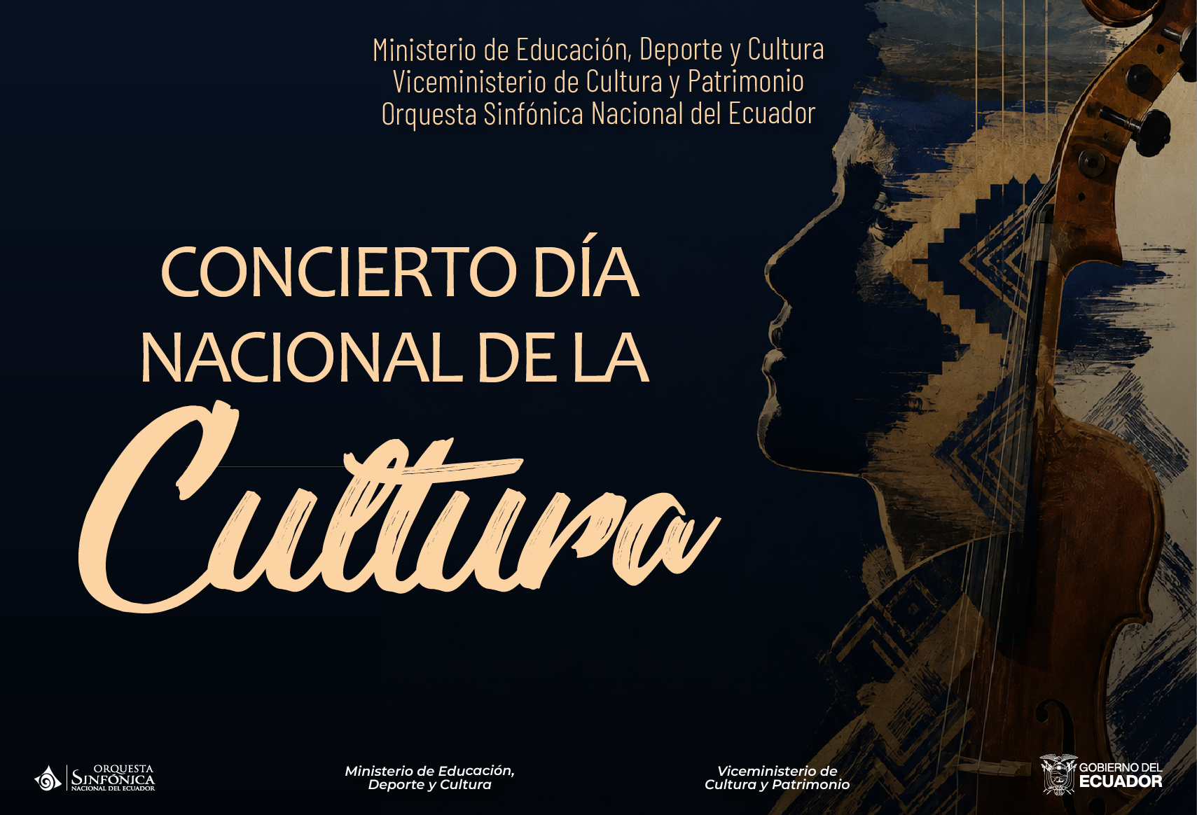 CONCIERTO DÍA NACIONAL DE LA CULTURA
